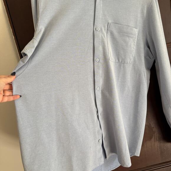 LULULEMON | Men's Commission Pocket Performance Tech Oxford Shirt | Extra Large - Picture 3 of 7